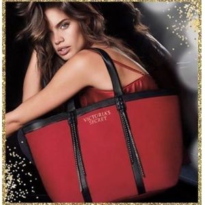 Victoria’s Secret Overnight Bag - Red/Black Fringe